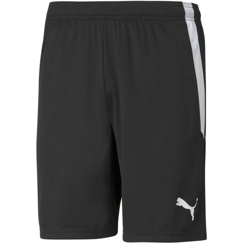 Puma Mens TeamLIGA Side Stripe Football Shorts / Black/White